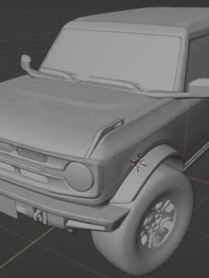 Ford Bronco 2021 3D Baskı STL