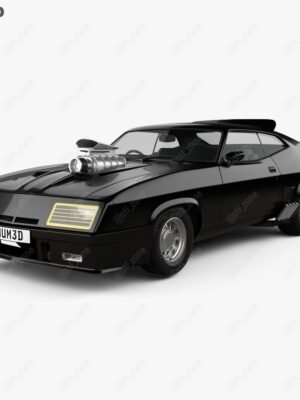 Ford Falcon XB GT Interceptor – Mad Max 1979 3D Baskı Modeli STL