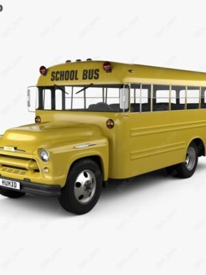 Ford B-700 Thomas Okul Otobüsü 1984 3D Baskı STL