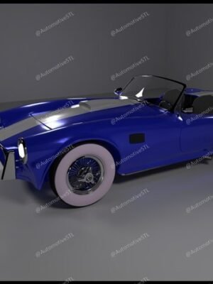 Ford Shelby Cobra 3D Baskı Modeli STL/OBJ