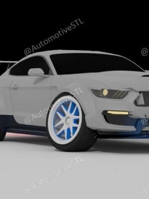 Ford Mustang Shelby GT350 3D Baskı Modeli STL
