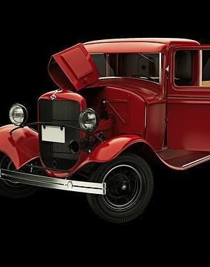 Ford Model B Pickup 1932 3D Baskı STL