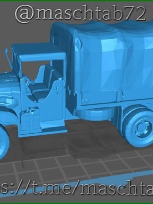 GMC CCKW 353 Askeri Kamyon 3D Baskı STL