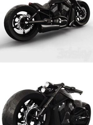 Harley-Davidson Night Rod Special 3D Baskı STL Modeli
