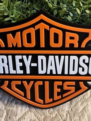 Harley-Davidson Logo 3D Baskı STL