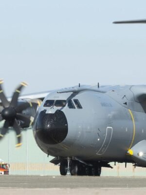 Airbus A400M Atlas Askeri Nakliye Uçağı 3D Baskı STL