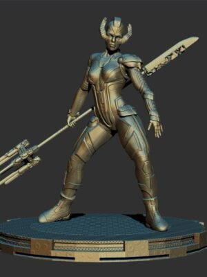 Proxima Midnight 3D Baskı Figür STL Seti – 13 Parça