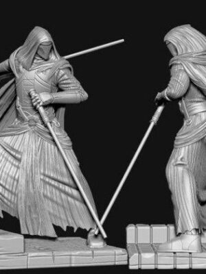 Darth Revan – Star Wars 3D Baskı Figür STL Seti – 14 Parça