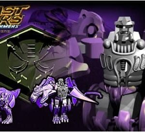 Transformers Beast Wars – Megatron (Predacon) Model Kiti 3D Baskı STL – 19 Parça