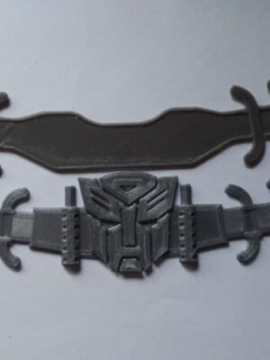 Transformers – Autobot Maske Kulak Koruyucu 3D Baskı STL