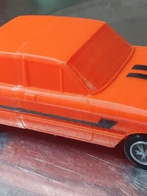 Ford Falcon 1977 Minyatür Araba 3D Baskı STL