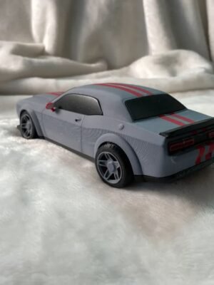 Dodge Demon Stripe Araba 3D Baskı STL