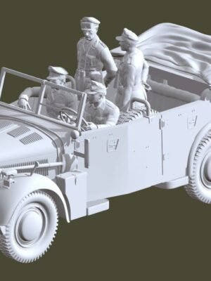 Horch 901 Rommel Komuta Aracı 3D Baskı STL