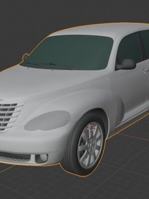 Chrysler PT Cruiser Hatchback 2010 3D Baskı STL