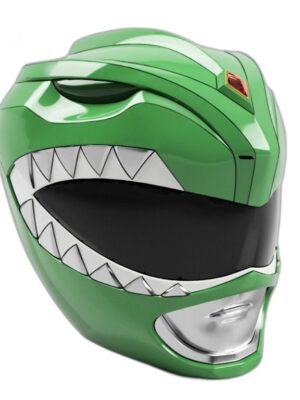 Power Rangers Yeşil Ranger Kaskı 3D Baskı Figür Seti (8 Parça STL)