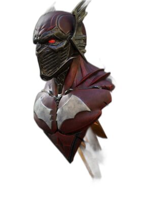 Red Death Batman Büstü – DC 3D Baskı Figür STL Seti (5 Parça)