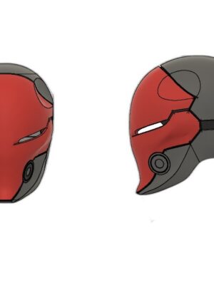 Red Hood Siborglu Ninja Kaskı – 3D Baskı Figür Seti (28 Parça)