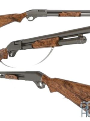Remington M870 Pompalı Tüfek 3D Baskı Figürü – STL Dosyası
