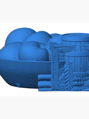 Uçan Fırkateyn Aksesuarları — Top, Ballista ve Kargo 3D Baskı STL