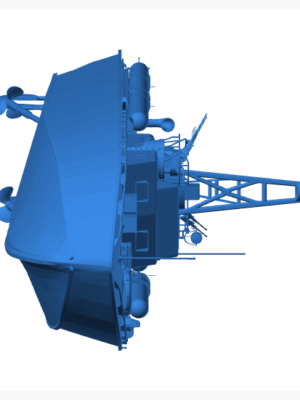 PT-109 Deniz Torpido Botu 3D Baskı STL