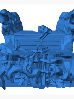 Lanetli Korsan Gemisi Gövde Seti 3D Baskı STL