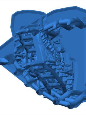 Lanetli Korsan Gemisi Güverte Eklentileri 3D Baskı STL