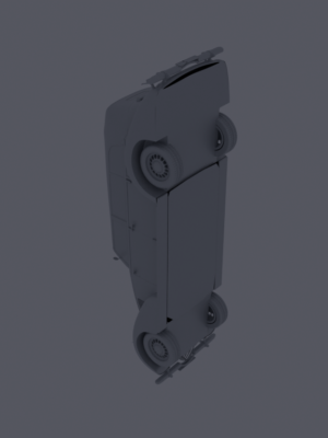 Fiat 2800 Torpedo 1939 3D Baskı Araba Modeli STL
