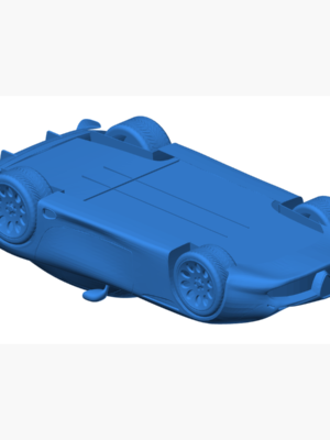Alfa Romeo TZ3 Stradale 3D Baskı Araba Modeli STL