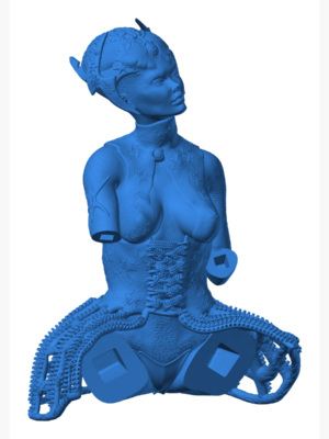 Alien Women Sonata – 3D Baskı STL Modeli