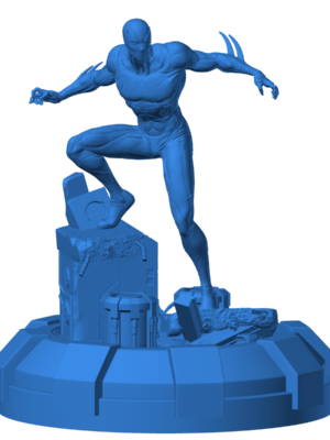 Spiderman 2099 Comic – 3D Baskı STL Modeli