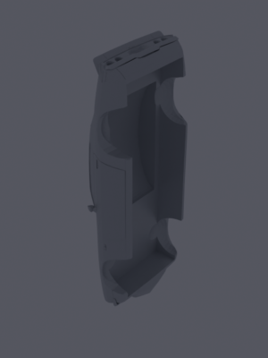 Chevrolet Camaro Z28 1/43 Ölçek Slot Araba Gövdesi 3D Baskı STL