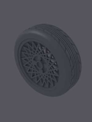 Fiat 128 Klasik Araba 3D Baskı STL Modeli