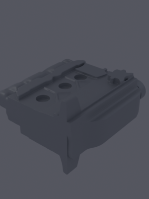 Fiat 128 Motor Komple Set 3D Baskı STL