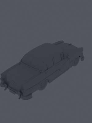 Ford Fairlane Klasik Araba 3D Baskı STL