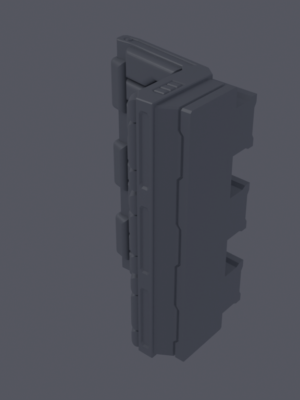 Bilim Kurgu Uzay Gemisi Yaşam Modülü Koltuk Takımı 3D Baskı STL