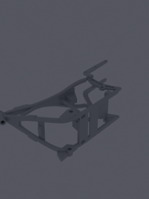 Harley-Davidson Fat Boy Motosiklet Modeli 3D Baskı STL
