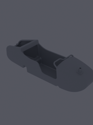 DNEPR M72 Yan Arabası (Sidecar) 1:8 Ölçek 3D Baskı STL