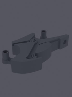 Dönen Tekerlekli Motorsiklet Anahtarlık 3D Baskı STL