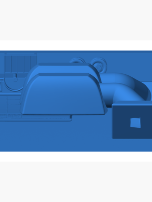 Food Truck Miniature 3D Baskı STL – 4 Parça (Boyut 3)