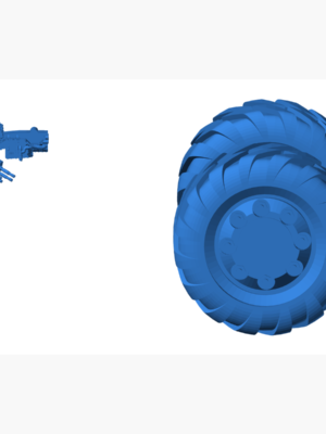 Yarı Paletli Uçaksavar Kamyonu (Flak Truck A) 3D Baskı STL