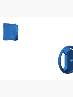 Mini Kamyon Rocky – Kabin Parçaları 3D Baskı STL