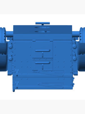 Sd.Ah.51 Alman Askeri Cephane Römorku 3D Baskı STL