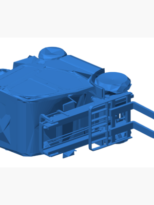 JAC CPCD 25 Forklift 3D Baskı Modeli STL