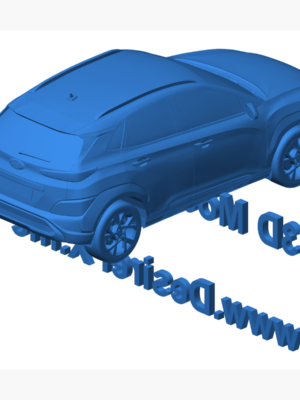 Hyundai Kona 2021 3D Baskı STL Modeli