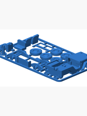 Jeep Kit Kart 3D Baskı Modeli STL