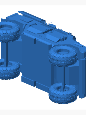 Askeri Jeep Konsept Araç 3D Baskı STL