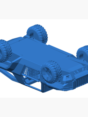 Jeep Cactus Arazi Aracı 3D Baskı Modeli STL