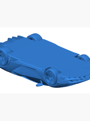 Lamborghini Centenario 3D Baskı Modeli STL