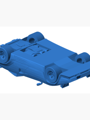 Lamborghini Countach LP5000 QV 3D Baskı STL