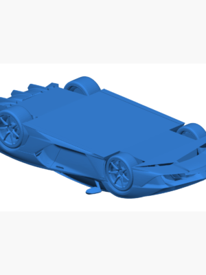 Lamborghini SC18 2019 3D Baskı STL Modeli